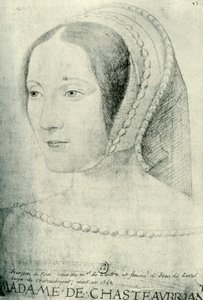 Françoise de Foix, comtesse de Châteaubriant, début XVIe siècle, 1907 - Unbekannt