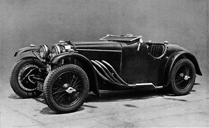 Voiture de course Frazer Nash