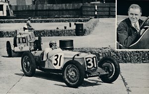 Freddie Dixon Riley à Brooklands, 1937 - Unbekannt