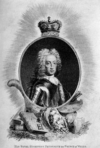 Frédéric Louis 1707-1751, Prince de Galles, 18ème siècle