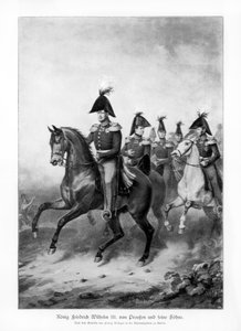 Frédéric-Guillaume III, roi de Prusse, et ses fils, 1900