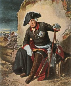 Frédéric le Grand après la bataille de Kolín, 18 juin 1757, 1936 - Unbekannt