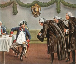 Frédéric le Grand et les hommes de Greiffenberg, 1784, 1936 - Unbekannt
