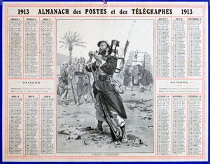 Légion étrangère française, 1913 - Unbekannt