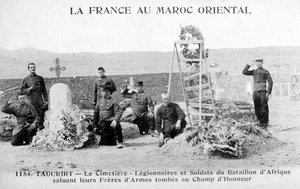 Cimetière de la Légion étrangère française, Taourirt, Algérie, 20ème siècle - Unbekannt