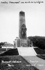 Monument de la Légion étrangère française, Sontay, Vietnam, 20ème siècle - Unbekannt
