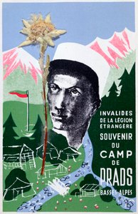 Carte postale de la Légion étrangère française, XXe siècle - Unbekannt