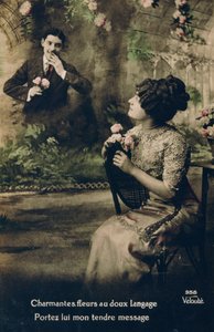 Carte postale française, vers 1900