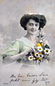 Carte Postale Française, vers 1900