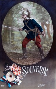 Carte postale française de la Première Guerre mondiale, 1914-1918 - Unbekannt