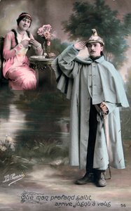 Carte postale française de la Première Guerre mondiale, 1914-1918