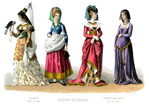 Costume français : Charles VI, Charles VII, Louis XI, 1882 - Unbekannt