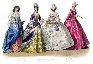 Costume français : Louis XIV, Louis XV, 1882 - Unbekannt