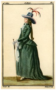 Modes françaises du XVIIIe siècle, 1786-1789