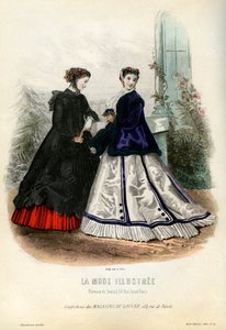 Modes françaises du 19ème siècle, 1866 1938