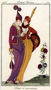 Modes françaises du 20ème siècle, 1913, 1938