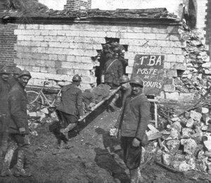 Hôpital de campagne français près de Moreuil, Picardie, France, 1918 - Unbekannt