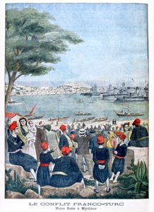 Flotte française à Mytilène Lesbos, 1901 - Unbekannt