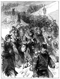 Retraite française en Suisse, 30 janvier-1er février 1871, vers 1880 - Unbekannt