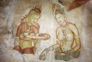 Fresque/Dames de Sigiriya/Sri Lanka - Unbekannt
