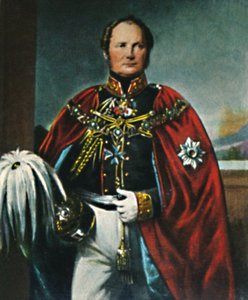 Friedrich Wilhelm IV. 1795-1861. - Peinture de Fr. Krüger, 1934