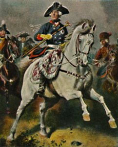 Friedrich le Grand 1712-1786 en tant que roi des batailles