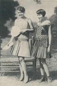 Robes de bandes de bois, vers 1935