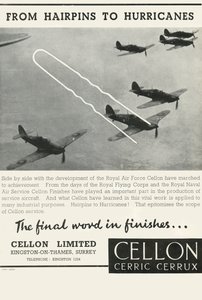 De Hairpins à Hurricanes - Cellon Limited, 1941