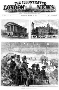 Première page de The Illustrated London News, 1887 - Unbekannt