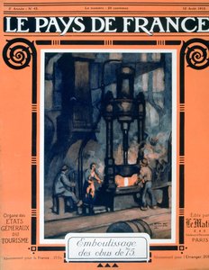Couverture de Le Pays de France, 12 août 1915 - Unbekannt