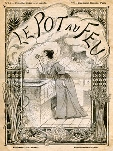 Couverture de Le Pot au Feu, 15 juillet 1896 - Unbekannt
