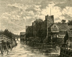 Façade du château de Newark, 1898 - Unbekannt
