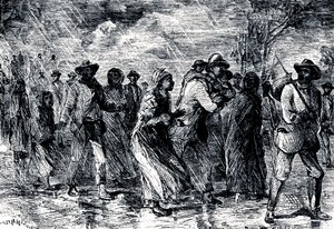 Esclaves fugitifs fuyant du Maryland au Delaware par le chemin de fer clandestin, 1850-1851 - Unbekannt