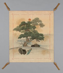 Fukusa Gift Cover, Japon, début de la période Meiji 1868-1912, 1868-83 - Unbekannt