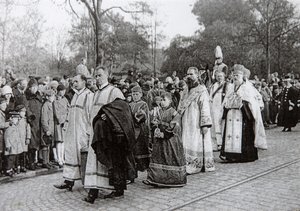 Funérailles de la tsarine Maria Fyodorovna de Russie, Roskilde, Danemark, 19 octobre 1928 - Unbekannt