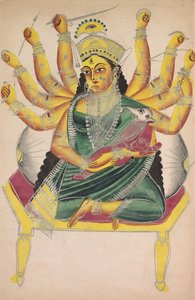 Ganesha-Janani, mère de Ganesh, années 1800 - Unbekannt