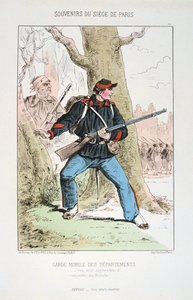 Garde Mobile des Départements, Siège de Paris, 1870-1871 - Unbekannt
