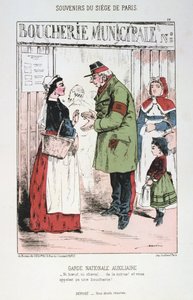 Garde Nationale Auxiliaire, Siège de Paris, Guerre franco-prussienne, 1870-1871 - Unbekannt