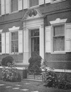 Entrée du jardin de la maison de Mlle Anne Morgan, New York, 1924 - Unbekannt