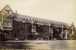 Façade du jardin, St Johns College, Oxford, Oxfordshire, fin 19ème ou début 20ème siècle - Unbekannt