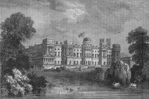 Façade du jardin du Palais de Buckingham, Westminster, Londres, vers 1875-1878 - Unbekannt