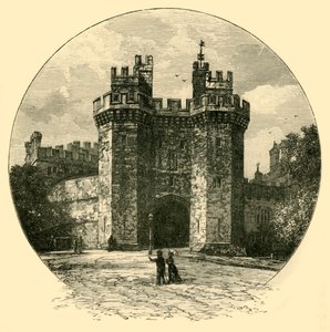 Porte du château de Lancaster, 1898