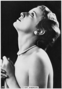 Gay Sheridan, actrice américaine, vers 1938 - Unbekannt