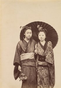 [Filles Geisha], vers 1880 - Unbekannt