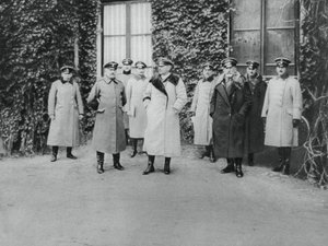 Général Alexander von Kluck et autres officiers, Première Guerre mondiale, 1915 - Unbekannt
