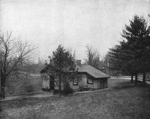 Cabane en rondins du général Grant, Fairmount Park, Philadelphie, USA, vers 1900 - Unbekannt