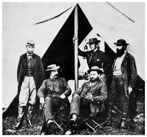 Quartier général du général McClellan, Antietam, Maryland, Guerre civile américaine, 1861-1862 - Unbekannt