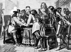 Le général Monck déclare pour un parlement libre, 1660 vers 1905