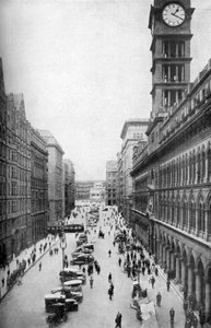 Bureau de poste général, Martin Place, Sydney, Nouvelle-Galles du Sud, Australie, vers 1924 - Unbekannt