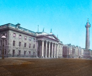 Bureau de Poste Général et Colonne de Nelson, c1910